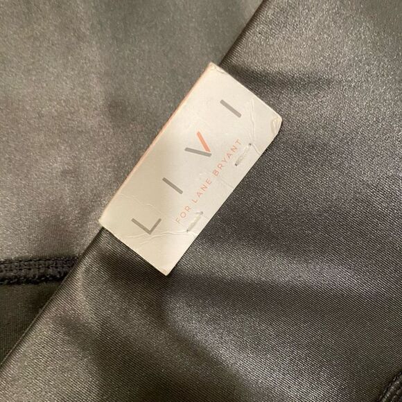 LIVI Lane Bryant Legging Women’s Plus Size 38/40 High-Rise Shine 7/8 Length NWT - Picture 5 of 7